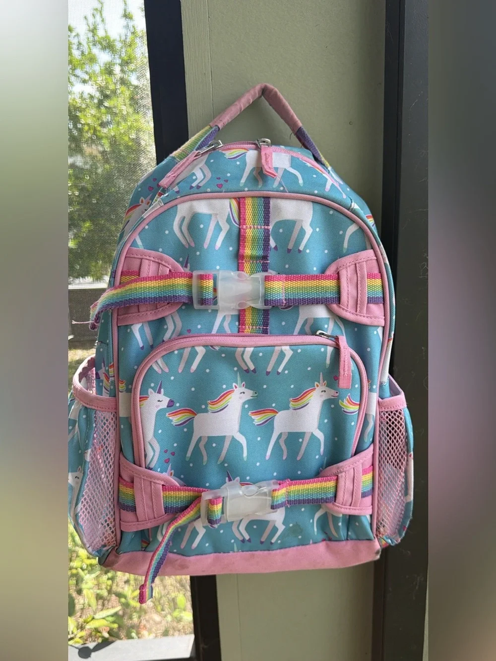 Pottery Barn Kids Back Pack with matching lunch kit and lunch box